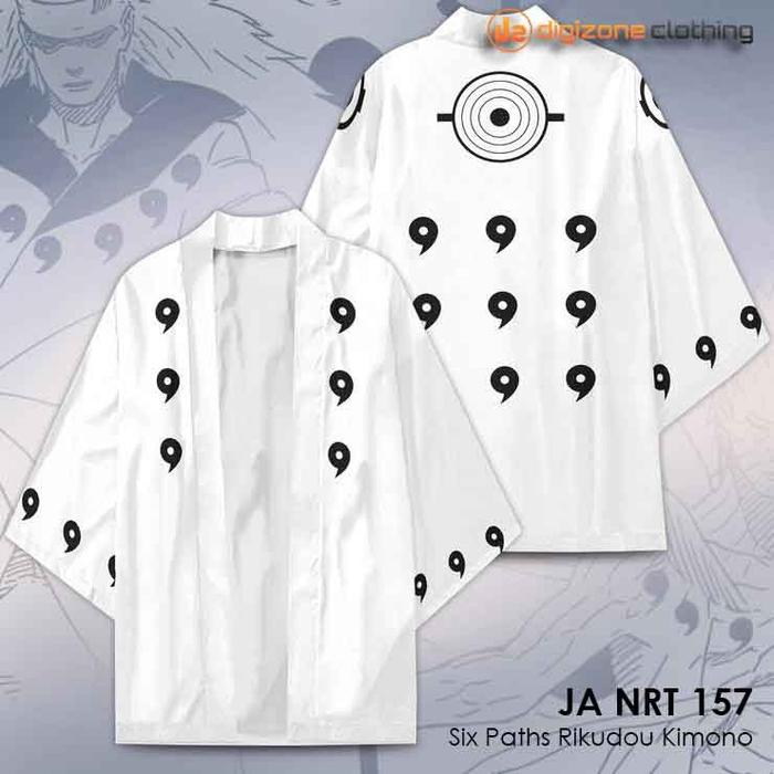 Haori Kimono Anime Naruto Rikudo Semi Cosplay