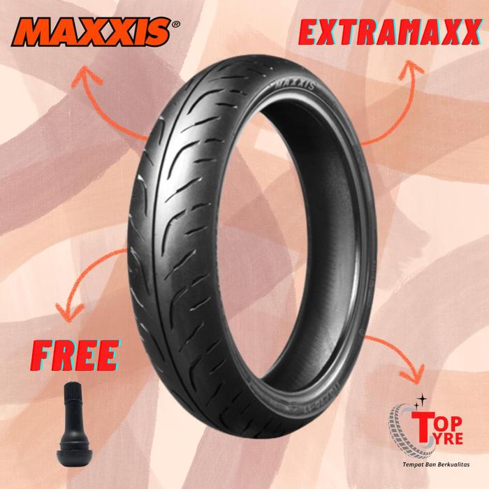 BAN MOTOR RING 17 MAXXIS EXTRAMAXX 90/80-17 BAN MOTOR VIXION,SATRIA FU