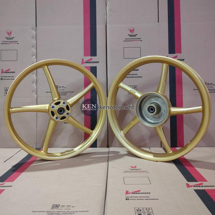 Velg VRossi Palang 5 Sprint RC Sanca Rx King Gold 17 x 160 / 185