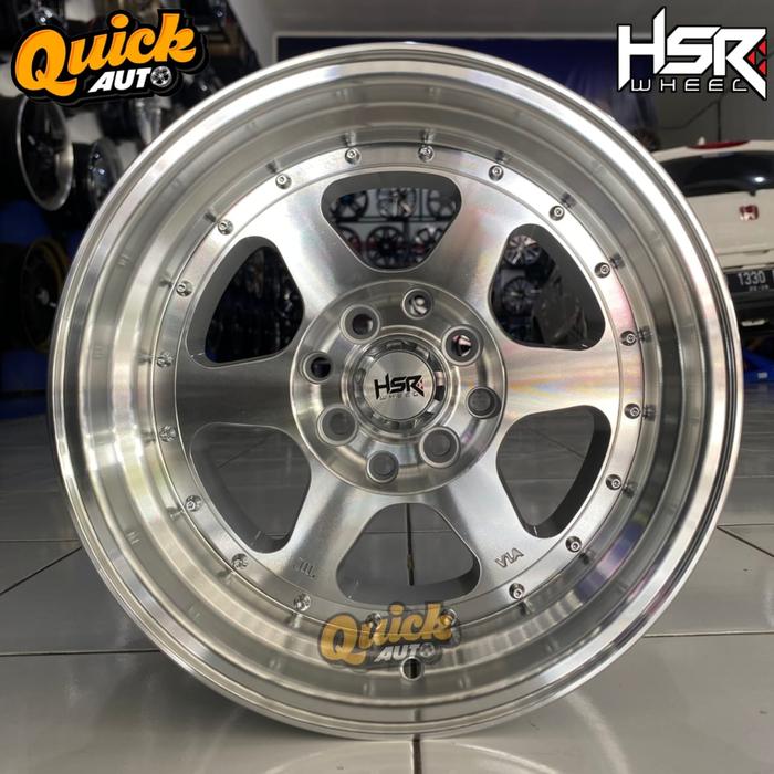 Velg Mobil Murah HSR Rumoi R15 Lebar Belang Celong Mobilio Yaris Vios