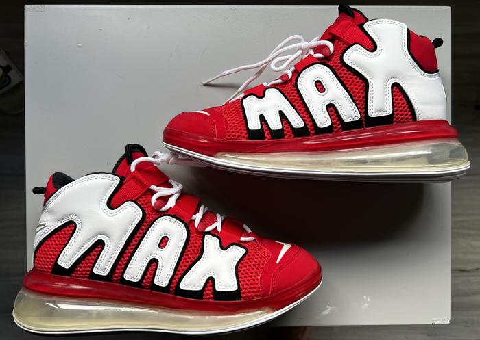 Nike Air Max 720 Uptempo Red White