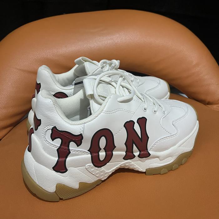 Sepatu mlb shoes original big ball chunky mega boston red size 240 ori
