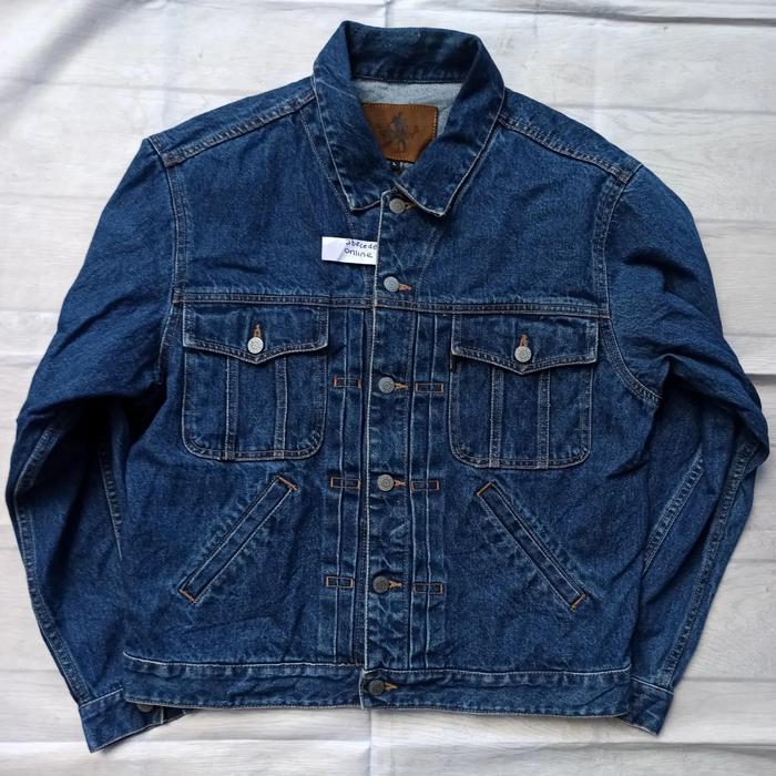 ELVIS PRESLEY vintage trucker denim jacket size L