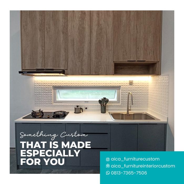 kitchenset atas bawah