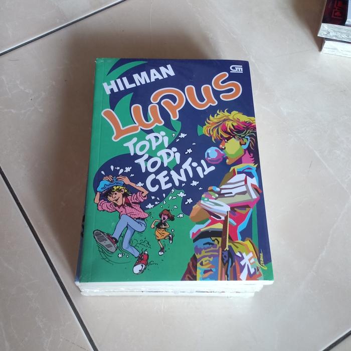 Novel LUPUS HILMAN TOPI TOPI CENTIL COVER BARU NEW SEGEL ORIGINAL