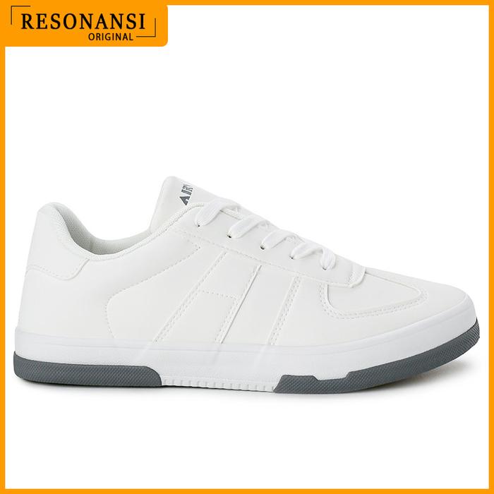 SEPATU PRIA TERBARU AIRWALK ORIGINAL SNEAKERS SARAI PUTIH-ABU KEREN