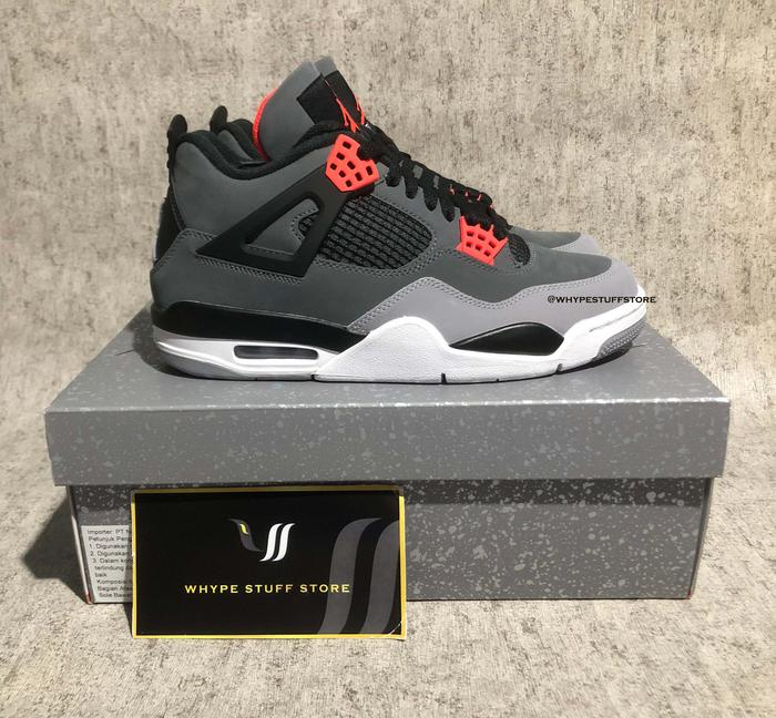 Air Jordan 4 Retro Infrared - DH6927-061 - 100% Authentic