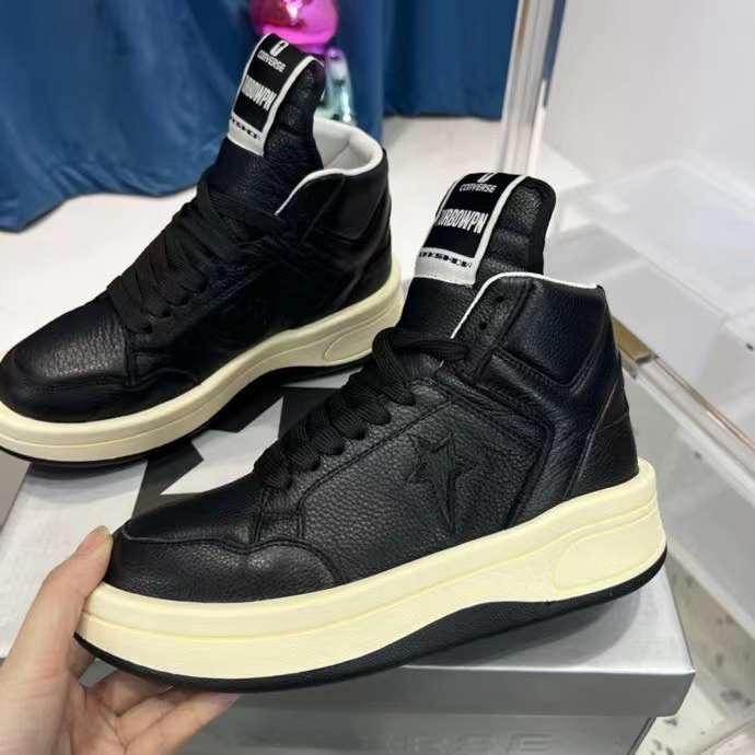 Converse Turbowpn x Rick Owens Drkshdw Triple Black