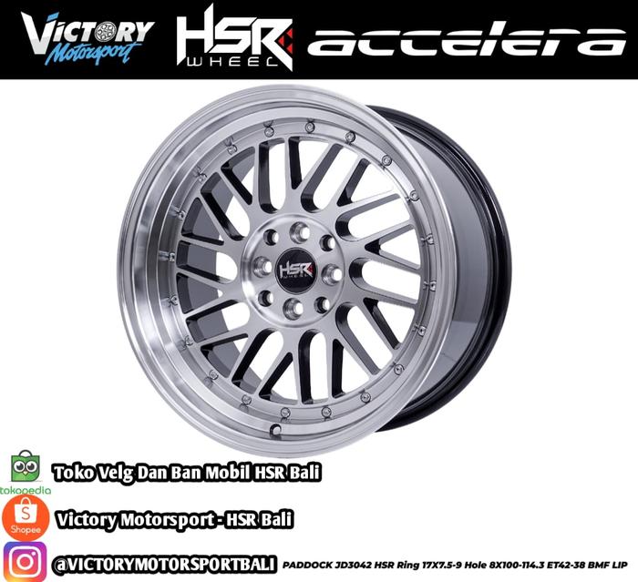 Pelek Celong Ring 17 HSR Paddock Model BBS LM - Avanza Yaris Xenia DLL