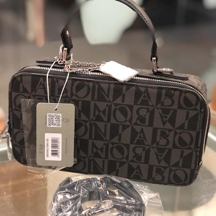 Tas bonia original monogram hitam model camera