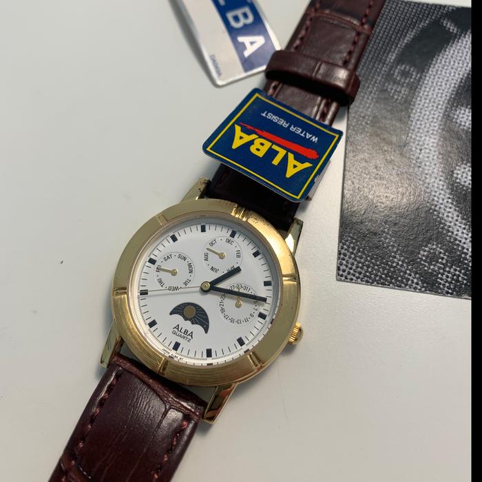 Alba Moonphase NOS Fullset Box Paper