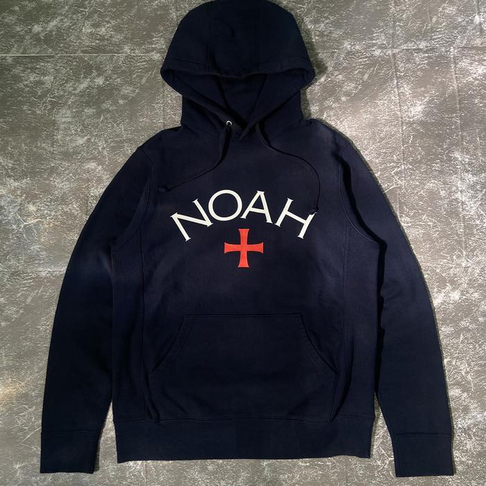 Hoodie Noah Core Logo Navy