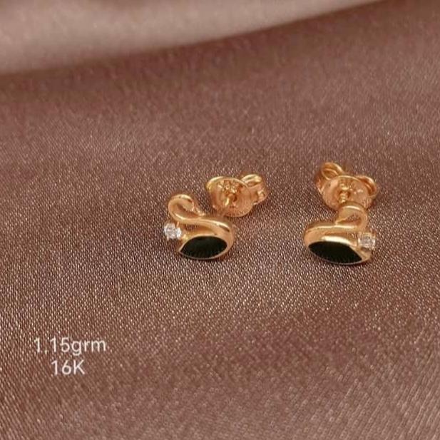 Anting emas 70 bebek hitam