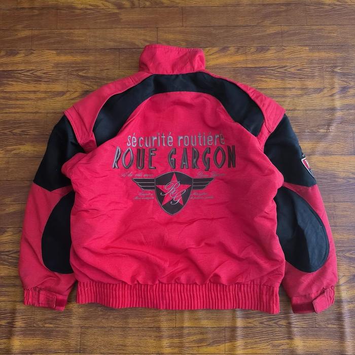Jacket Roue Garcons Motorcycle Red
