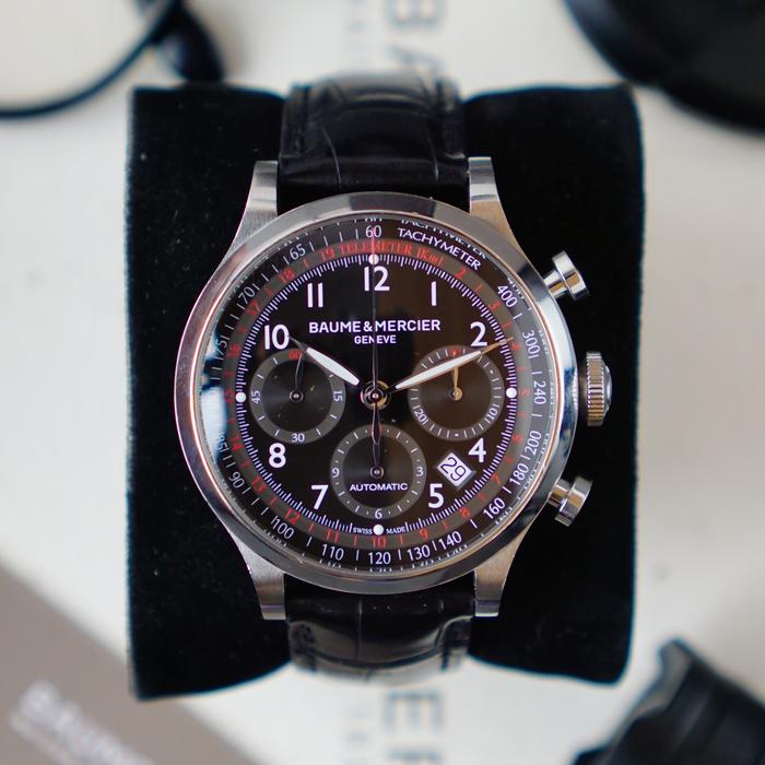 Baume Mercier Capeland Chronograph Jam tangan pria