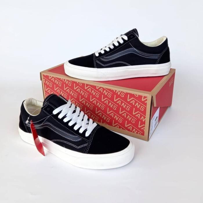 Sepatu Vans Old Skool OG Aspac Black White