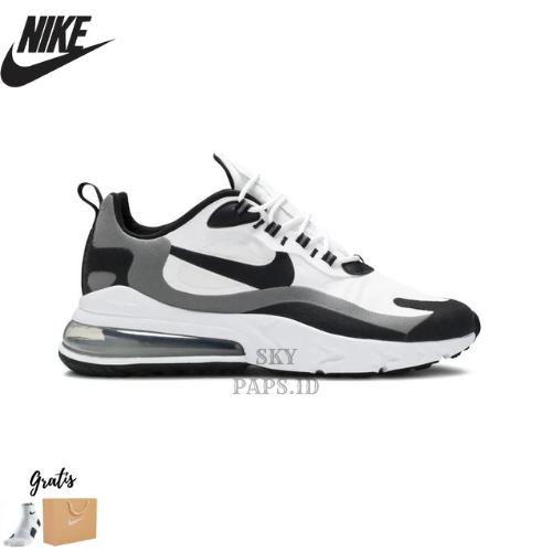 Nike Air Max 270 React Oreo White Black Grey
