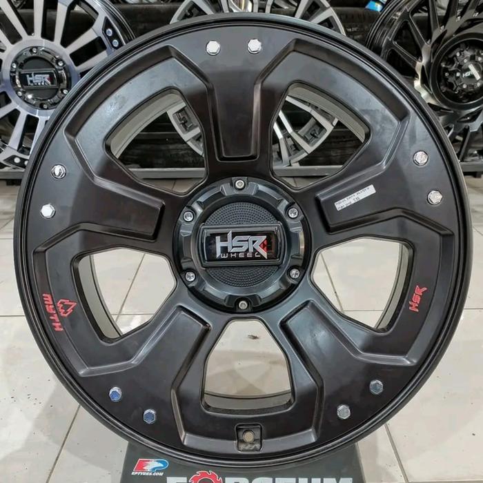 Velg HSR MYTH03 R18X8 HOLE 5X100 / 5X114,3 ET 40 BLACK DOP