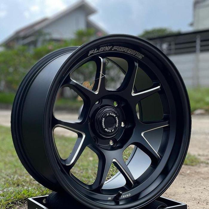 velg ring 18 JF LUXURY NERO FLOW FORMING R18 ford ranger ford everest