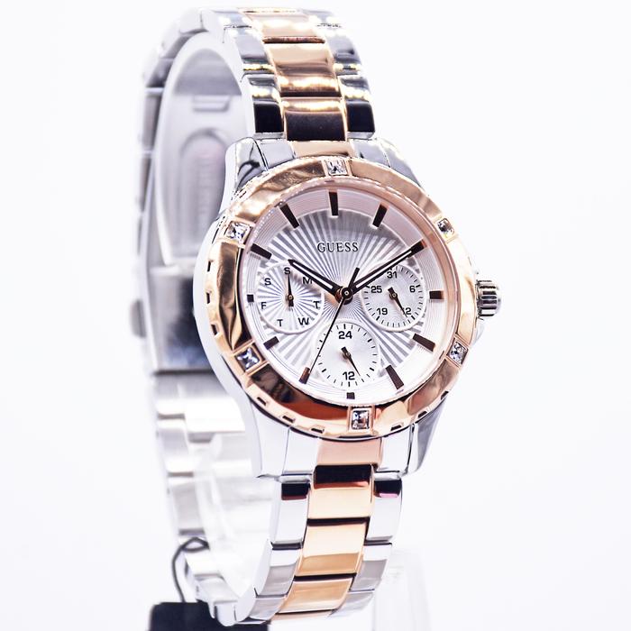 Jam tangan original Guess W0443L4 wanita kombinasi