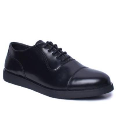 Sepatu Pantofel Pria Kulit Original Toods Lexus Black