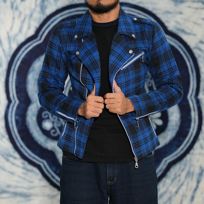 Flannel Fleece Blue Ramones Jacket Original