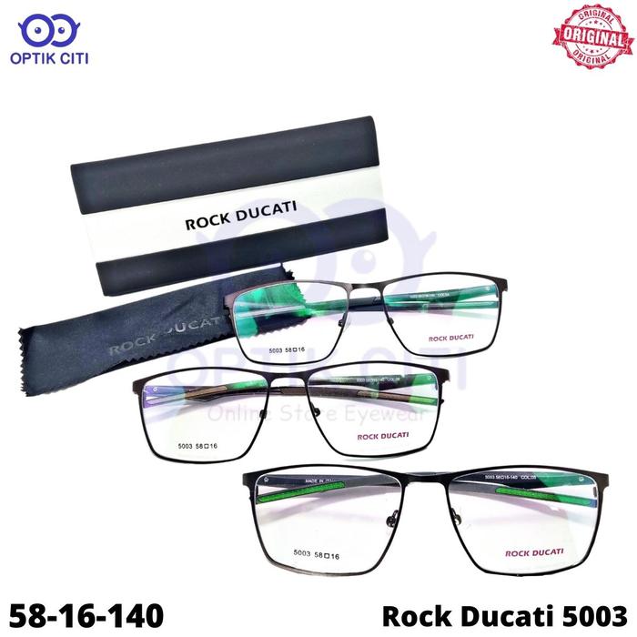 Frame Kacamata Pria Sporty Rock Ducati 5003 Original