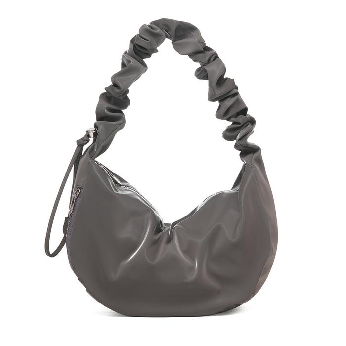 CARLYN Babe Bag Medium - Glossy Gray