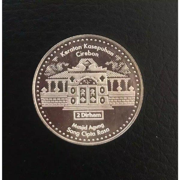 Koin Perak 2dirham cirebon Wakala wim win not sala antam imn silver