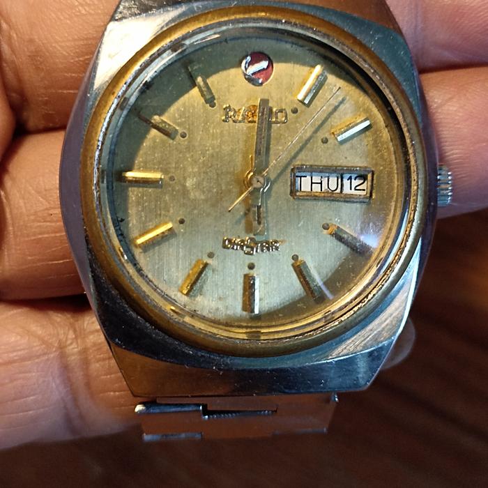 Automatic Jam Pria A36228 Rado Dia Star Gold Dial Tone
