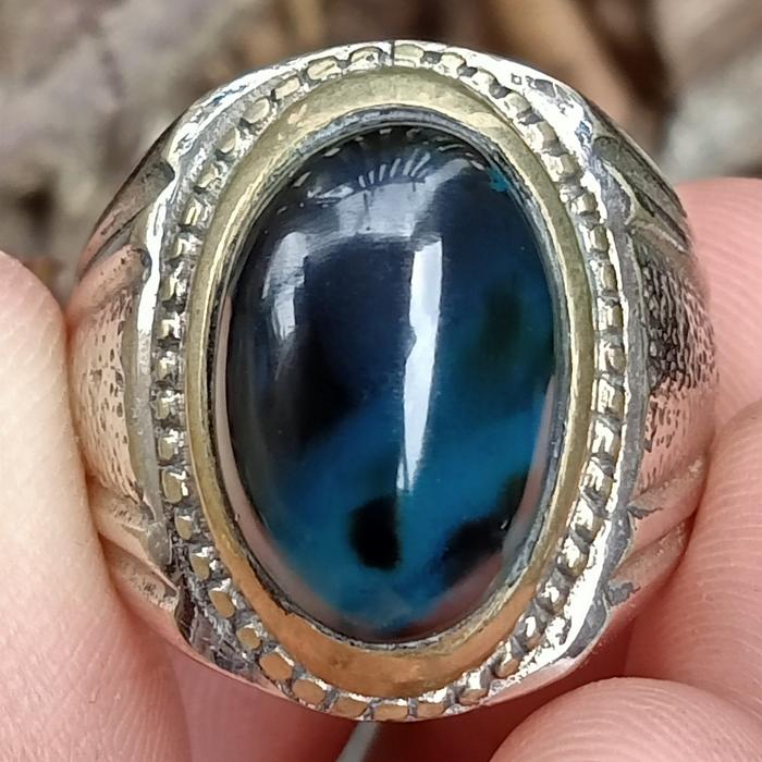 Natural Bacan Doko Majiko - Material Coklat ( Batu Akik Ternate )