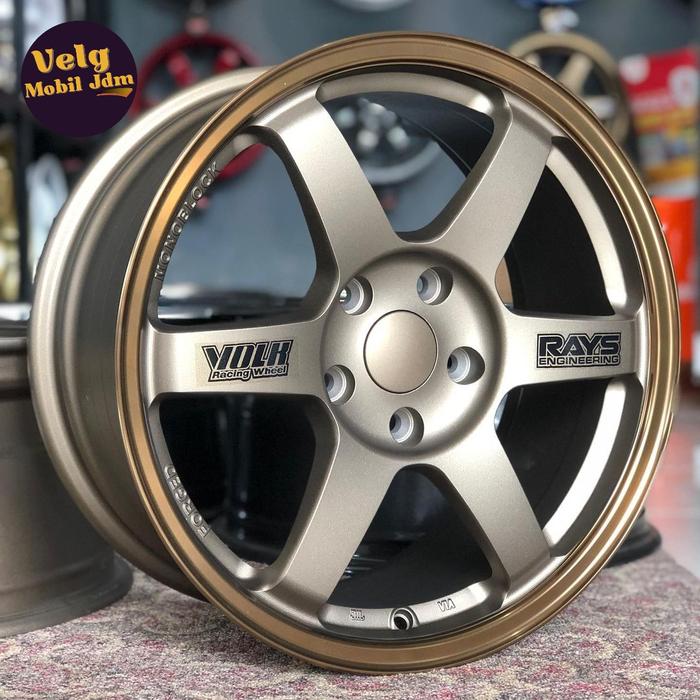 velg ring 17 VOLKRAYS TE37 OG velg r17 xtrail juke innova rush terios