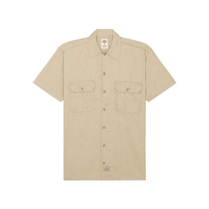 DICKIES WORK SHIRT KHAKI - DICKIES
