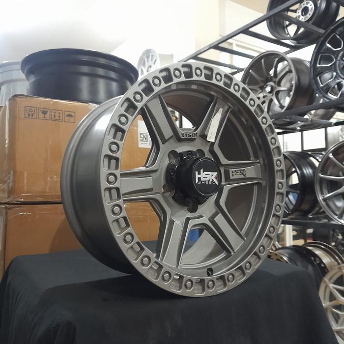 Velg pelek mobil Ring 16 HSR Velg mobil model Ofroad Lubang 5