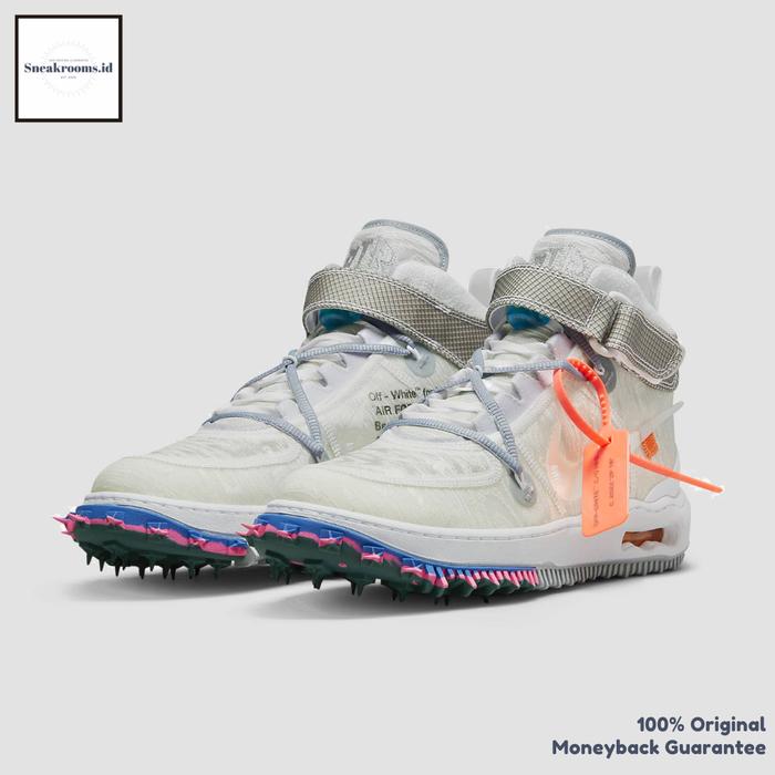 Sneakers / N*ke Air Force 1 Mid x Off-White White / Original Resmi