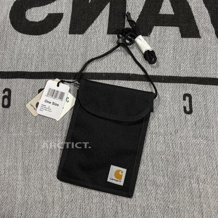 CARHARTT WIP COLLINS NECK POUCH - BLACK | KAOS STUSSY
