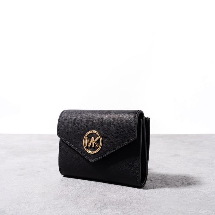 MICHAEL KORS Greenwich trifold wallet Black