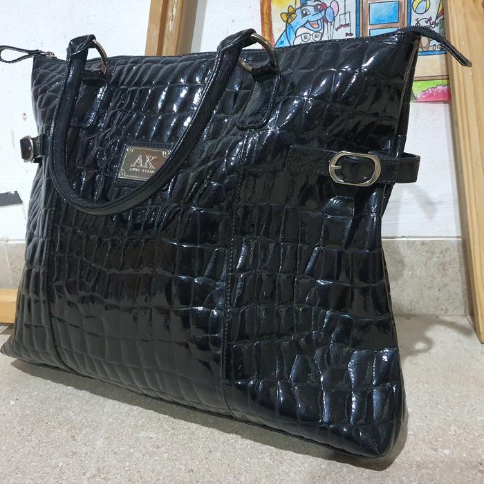 tas anne klein original branded kulit asli kulas seperti baru