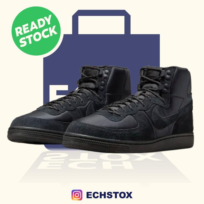 Nike Terminator High Hiking Boot Triple Black Brand New 100% Authentic