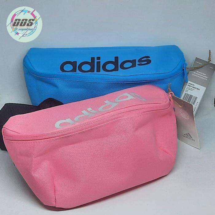 Adidas daily waist bag womens original tas bahu  Pinggang Wanita Pink