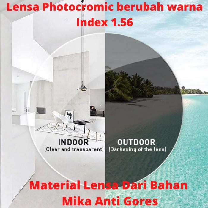 Lensa SV. CR-39 Index 1.56 Photocromic