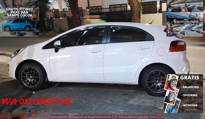 PAKET VELG PLUS BAN RING 16 HSR CK05 RIO PANCA SIGRA BRIO SIRON MIRAGE