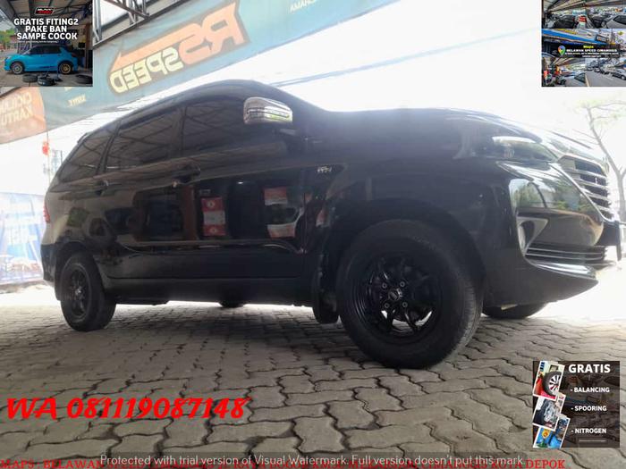 PAKET VELG PLUS BAN RING 14 HSR SADAU AVANZA VELOZ GRAN LIVINA XENIA