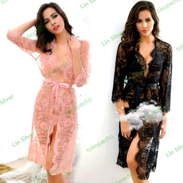 kimono lingeri Seksi Set Wanita Cantik / Sexy Lingeries Kimono Murah