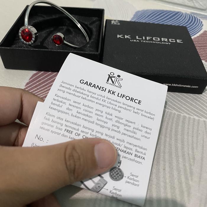 Preloved Gelang Kesehatan Bracelet KK Liforce Original
