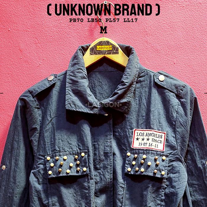 Jaket Wrinkle Parka Wanita NOBRAND Vintage ORI Second Preloved M141