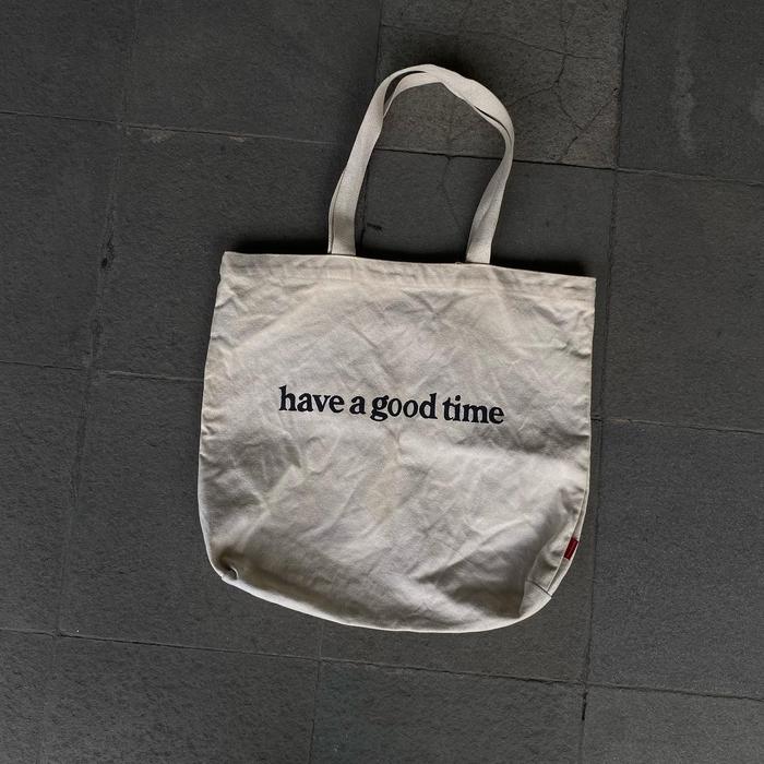 Have A Good Time Parcment Totebag