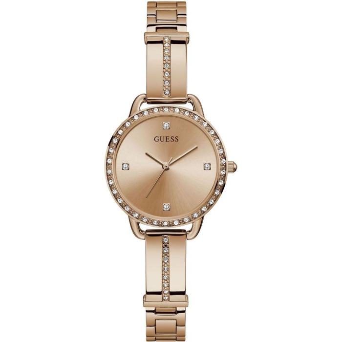 Guess GW0022L3 Jam Tangan Wanita Analog Steel Rose Gold Original