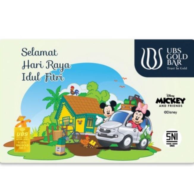 logam mulia UBS 0.25g/UBS 0.25g/logam mulia 0.25g/UBS logam mulia 0.25