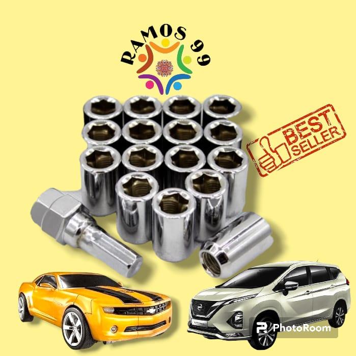 Mur Roda Racing Seneka Seneca dan Kunci Pengaman Mobil LUXIO GRAND MAX